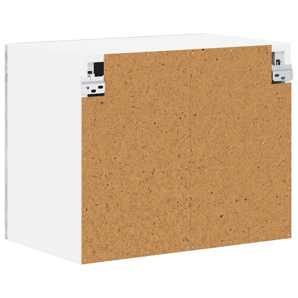 vidaXL Küchenschrank Lucca 2 pcs Beton Grau 50 x 31 x 40 cm