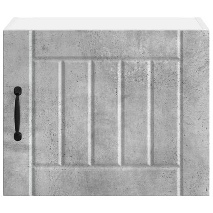 vidaXL Küchenschrank Lucca 2 pcs Beton Grau 50 x 31 x 40 cm
