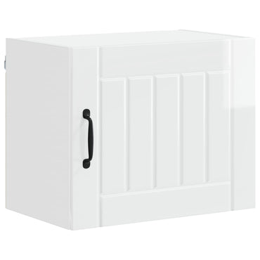 vidaXL Küchenschrank Hochglanz Weiß 50 x 31 x 40 cm Holzwerkstoff