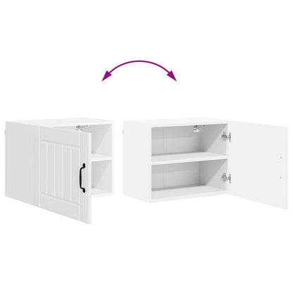 vidaXL Küchenschrank Hochglanz Weiß 50 x 31 x 40 cm Holzwerkstoff