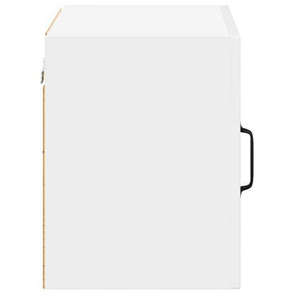 vidaXL Küchenschrank Hochglanz Weiß 50 x 31 x 40 cm Holzwerkstoff