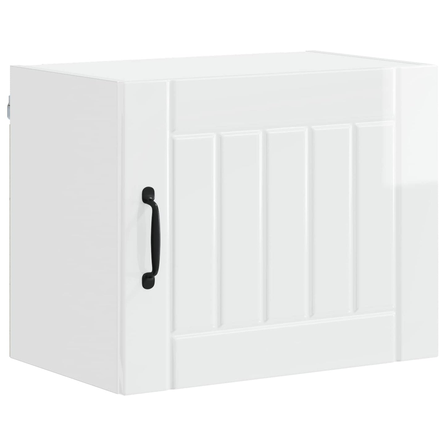 vidaXL Küchenschrank 2 pcs Hochglanz Weiß 50 x 31 x 40 cm