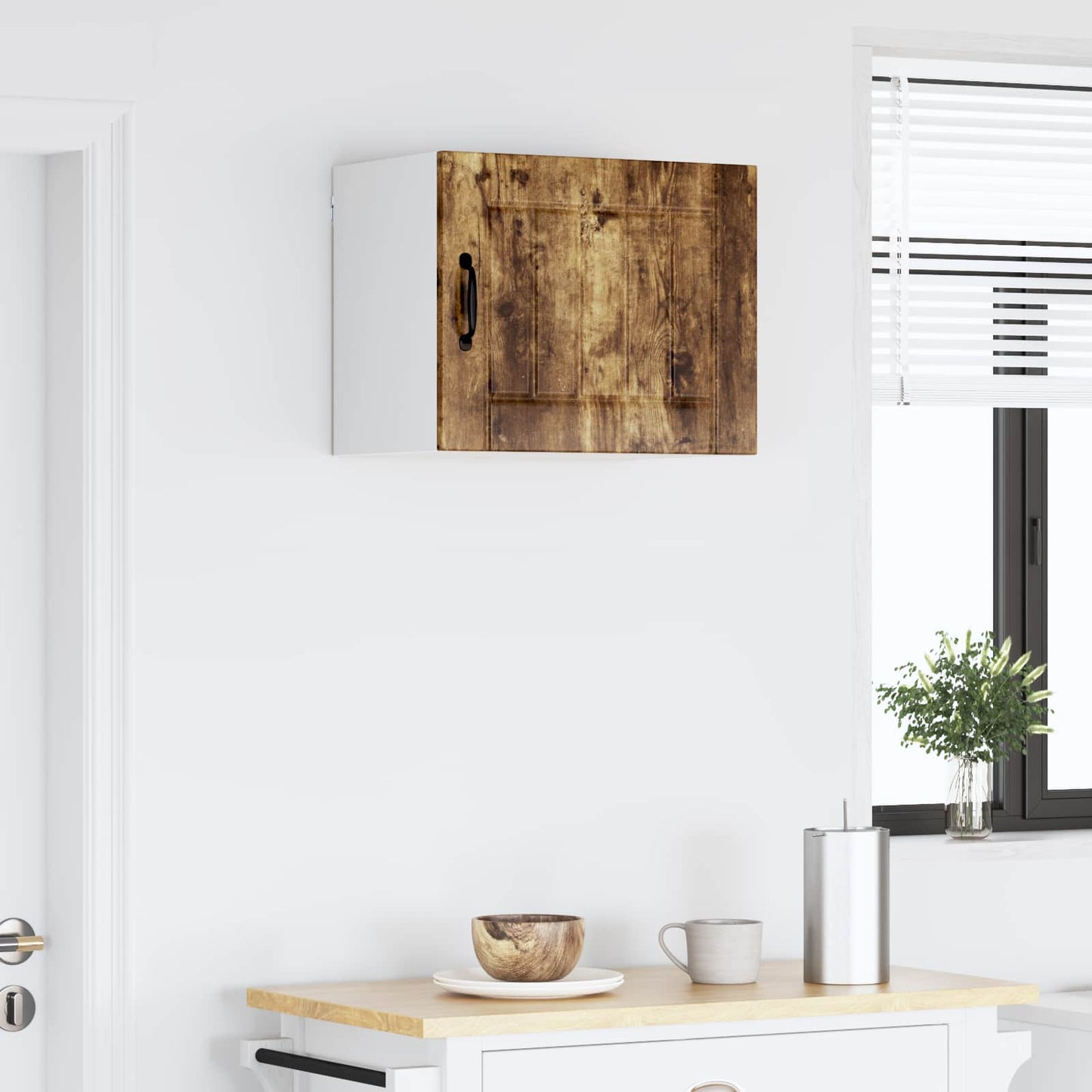vidaXL Küchenschrank Geräucherte Eiche 50 x 31 x 40 cm Holzwerkstoff