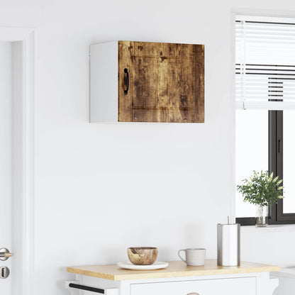 vidaXL Küchenschrank Geräucherte Eiche 50 x 31 x 40 cm Holzwerkstoff