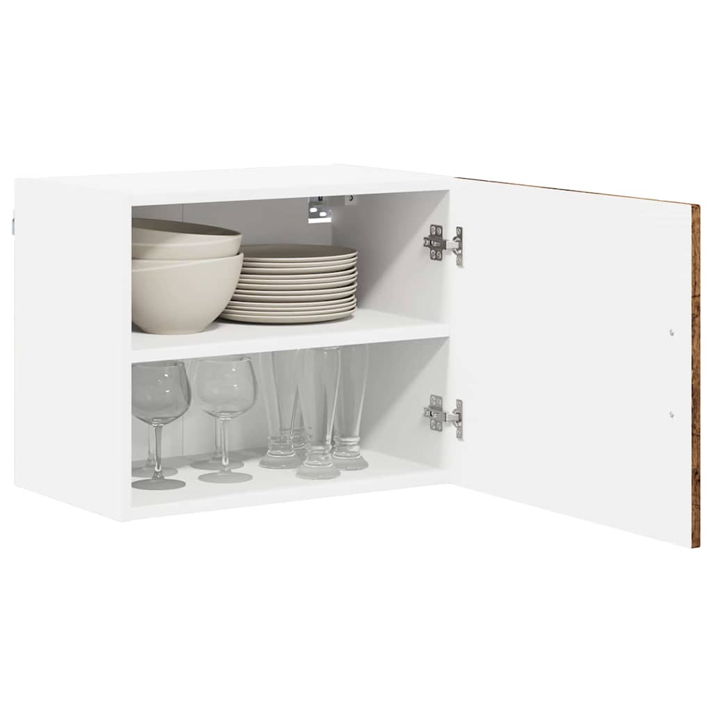 vidaXL Küchenschrank 2 pcs Altholz 50 x 31 x 40 cm Holzwerkstoff
