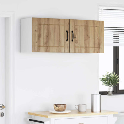 vidaXL Küchenschrank 2 pcs Artisan-Eiche 50 x 31 x 40 cm Holzwerkstoff