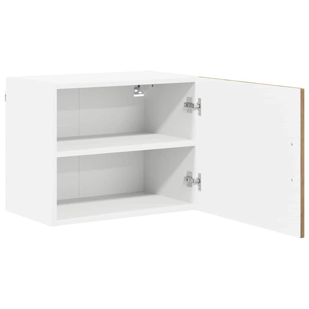 vidaXL Küchenschrank 2 pcs Artisan-Eiche 50 x 31 x 40 cm Holzwerkstoff