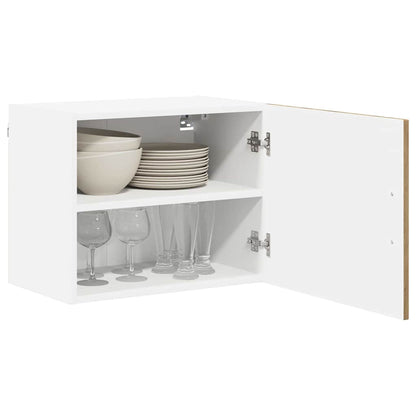 vidaXL Küchenschrank 2 pcs Artisan-Eiche 50 x 31 x 40 cm Holzwerkstoff