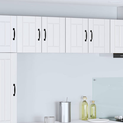 vidaXL Meuble haut de cuisine avec porte Blanc 60 x 31 x 40 cm Bois d'ingénierie