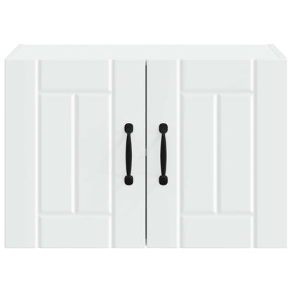 vidaXL Meuble haut de cuisine avec porte Blanc 60 x 31 x 40 cm Bois d'ingénierie