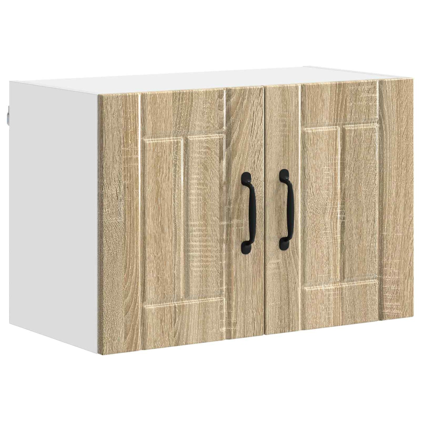 vidaXL Küchenwandschränke mit Tür 2 pcs Sonoma-Eiche 60 x 31 x 40 cm