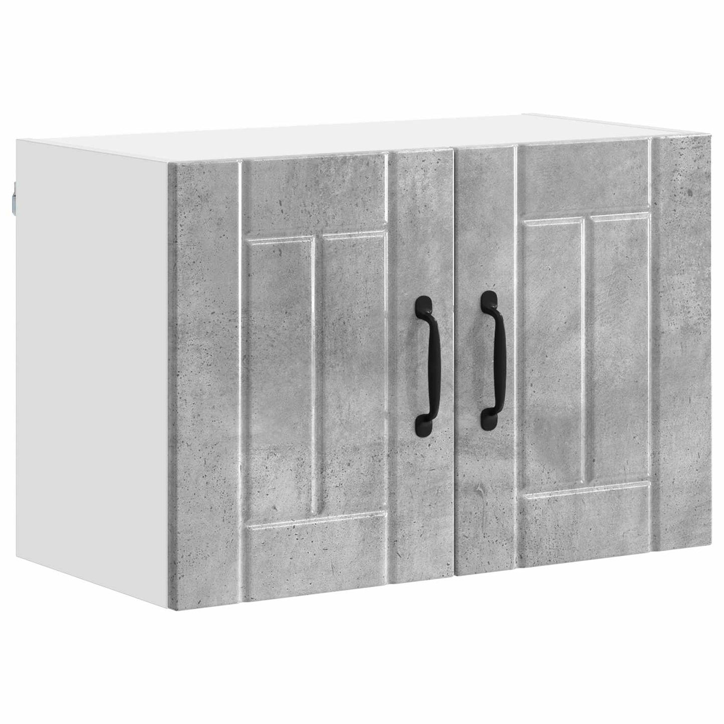 vidaXL Meuble haut de cuisine gris béton 60 x 31 x 40 cm en bois d'ingénierie