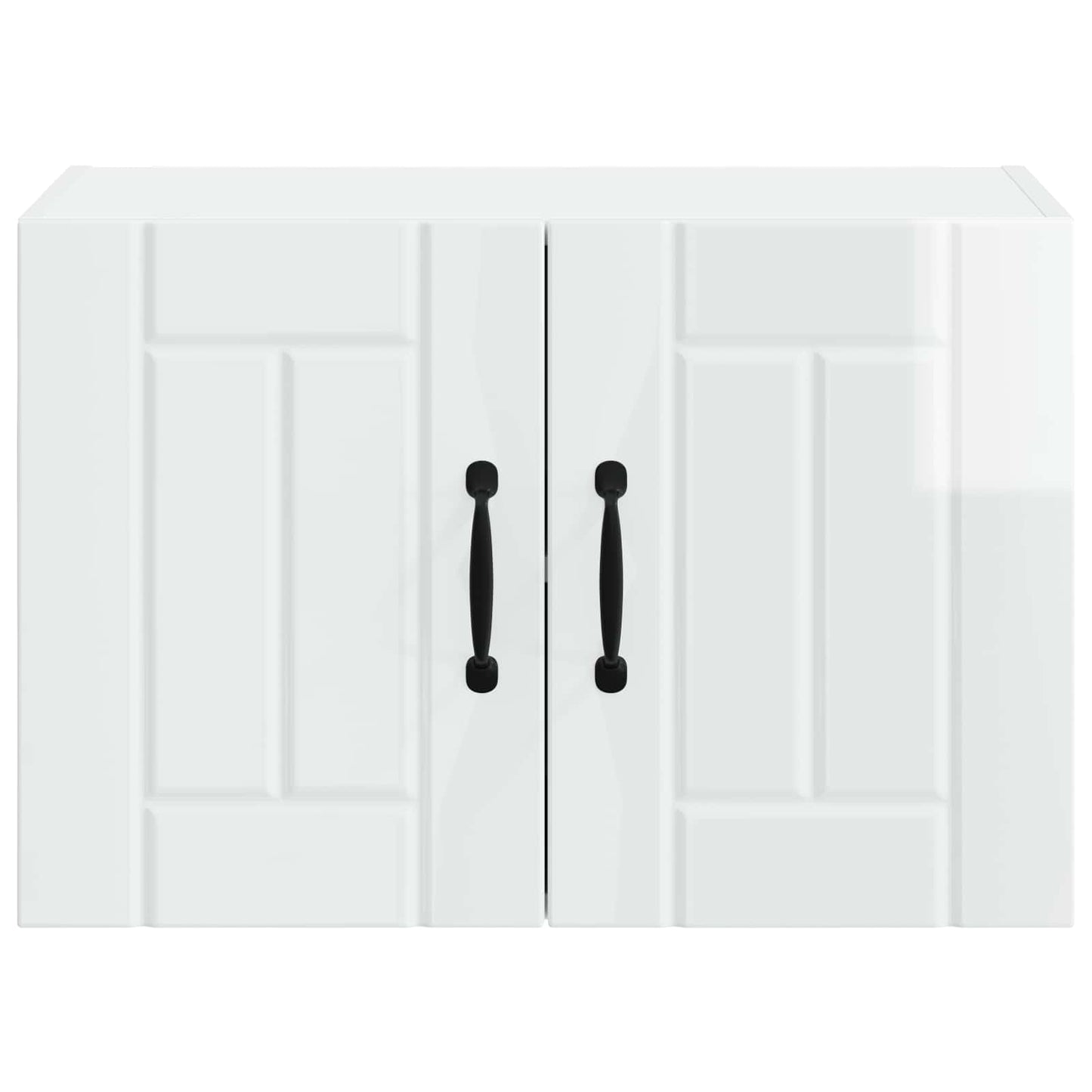 vidaXL Meuble haut de cuisine blanc brillant 60 x 31 x 40 cm Bois d'ingénierie