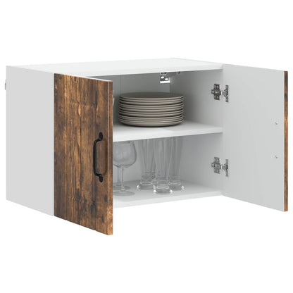 vidaXL Éléments hauts de cuisine 2 pcs Chêne fumé 60 x 31 x 40 cm
