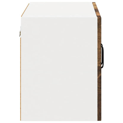 vidaXL Éléments hauts de cuisine 2 pcs Chêne fumé 60 x 31 x 40 cm