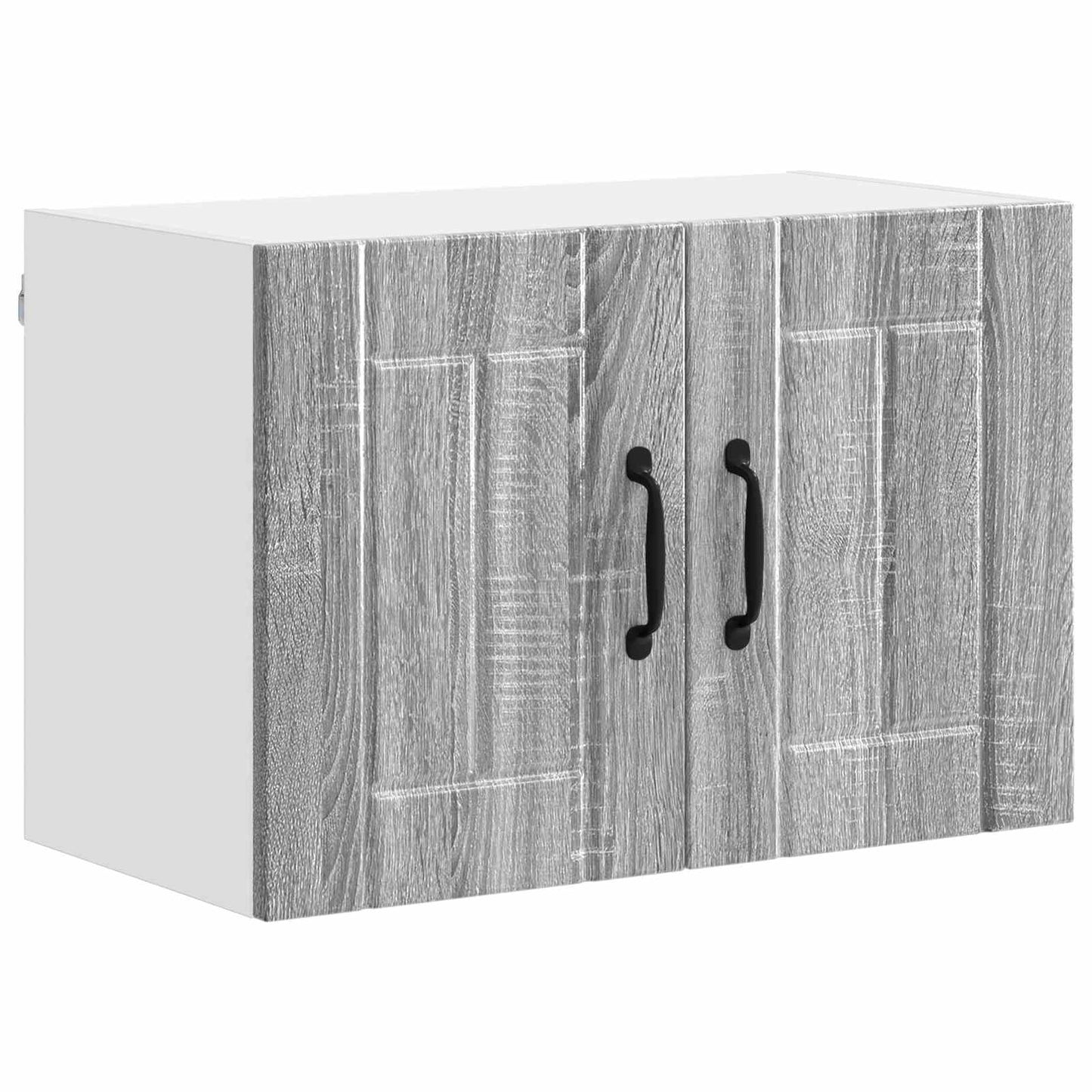 Küchenwandschränke mit Tür 2 pcs Graues Sonoma 60 x 31 x 40 cm