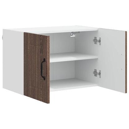 vidaXL Armoire murale de cuisine avec porte Aspect chêne marron 60 x 31 x 40 cm
