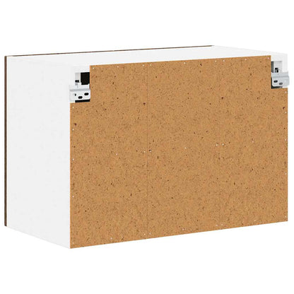vidaXL Armoire murale de cuisine avec porte Aspect chêne marron 60 x 31 x 40 cm
