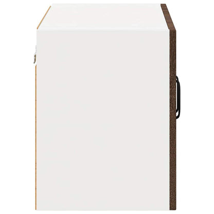 vidaXL Armoire murale de cuisine avec porte Aspect chêne marron 60 x 31 x 40 cm
