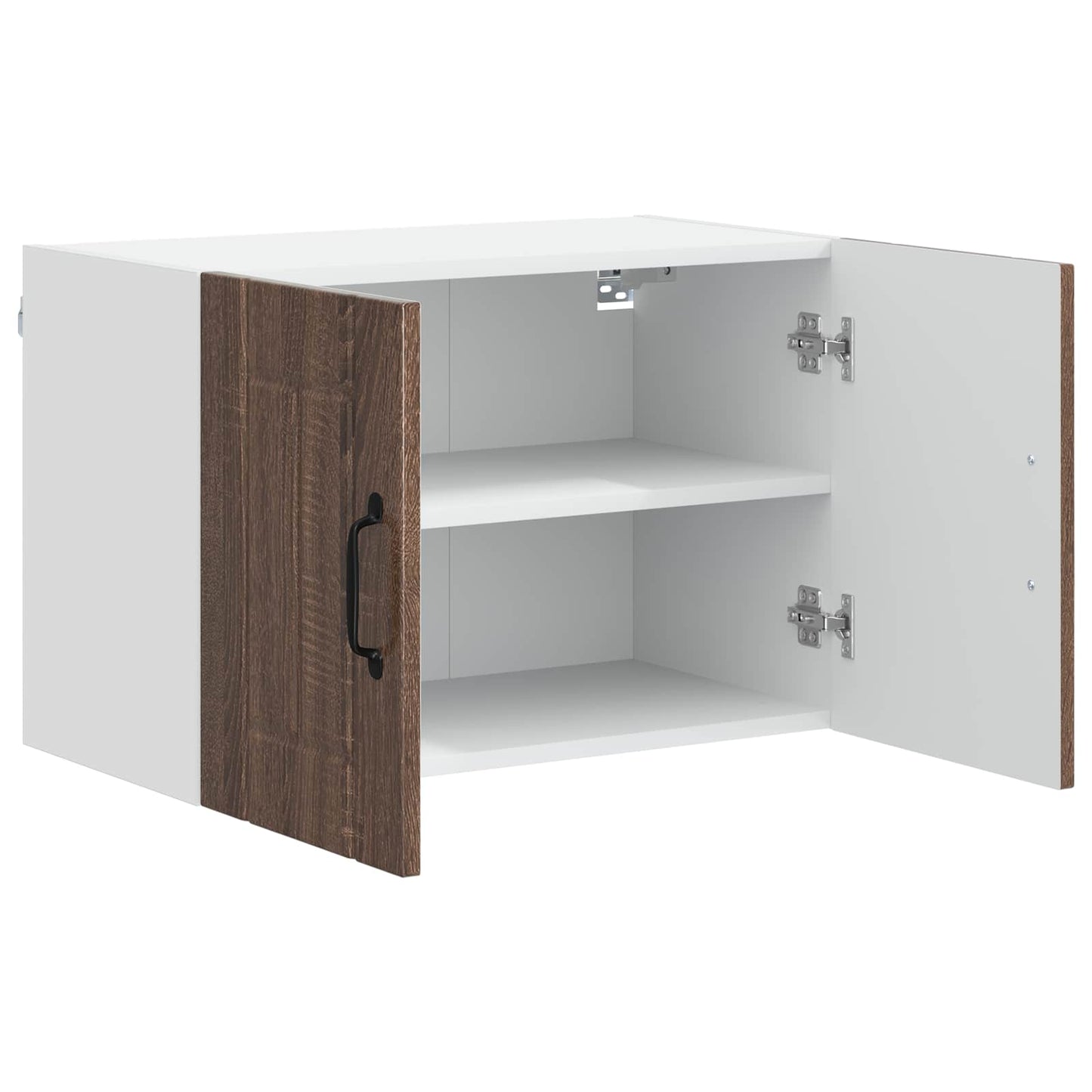 vidaXL Meubles hauts de cuisine 2 pcs Chêne marron aspect bois 60 x 31 x 40 cm