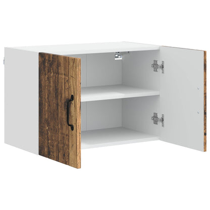 vidaXL Meuble haut de cuisine avec porte en bois de récupération 60 x 31 x 40 cm Bois d'ingénierie