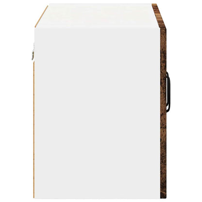 vidaXL Meuble haut de cuisine avec porte en bois de récupération 60 x 31 x 40 cm Bois d'ingénierie