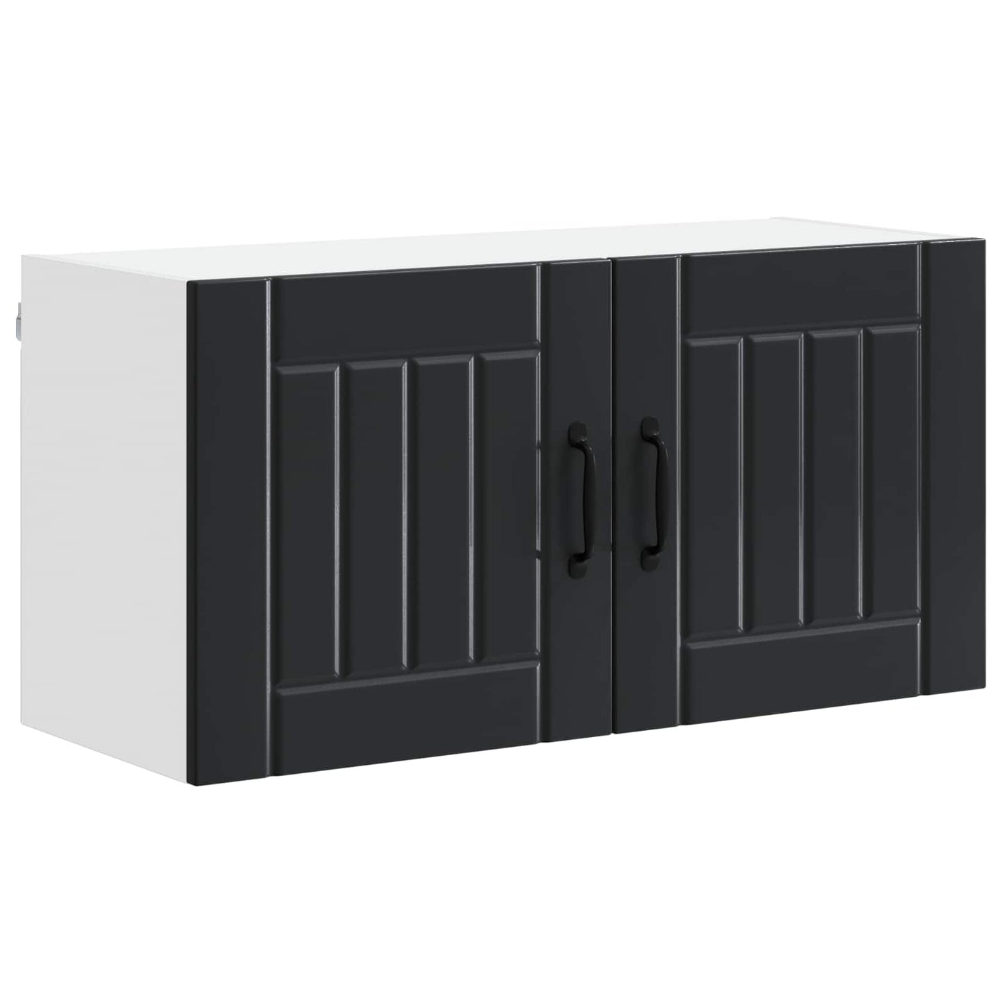 vidaXL Küchenschrank Schwarz 80 x 31 x 40 cm Holzwerkstoff