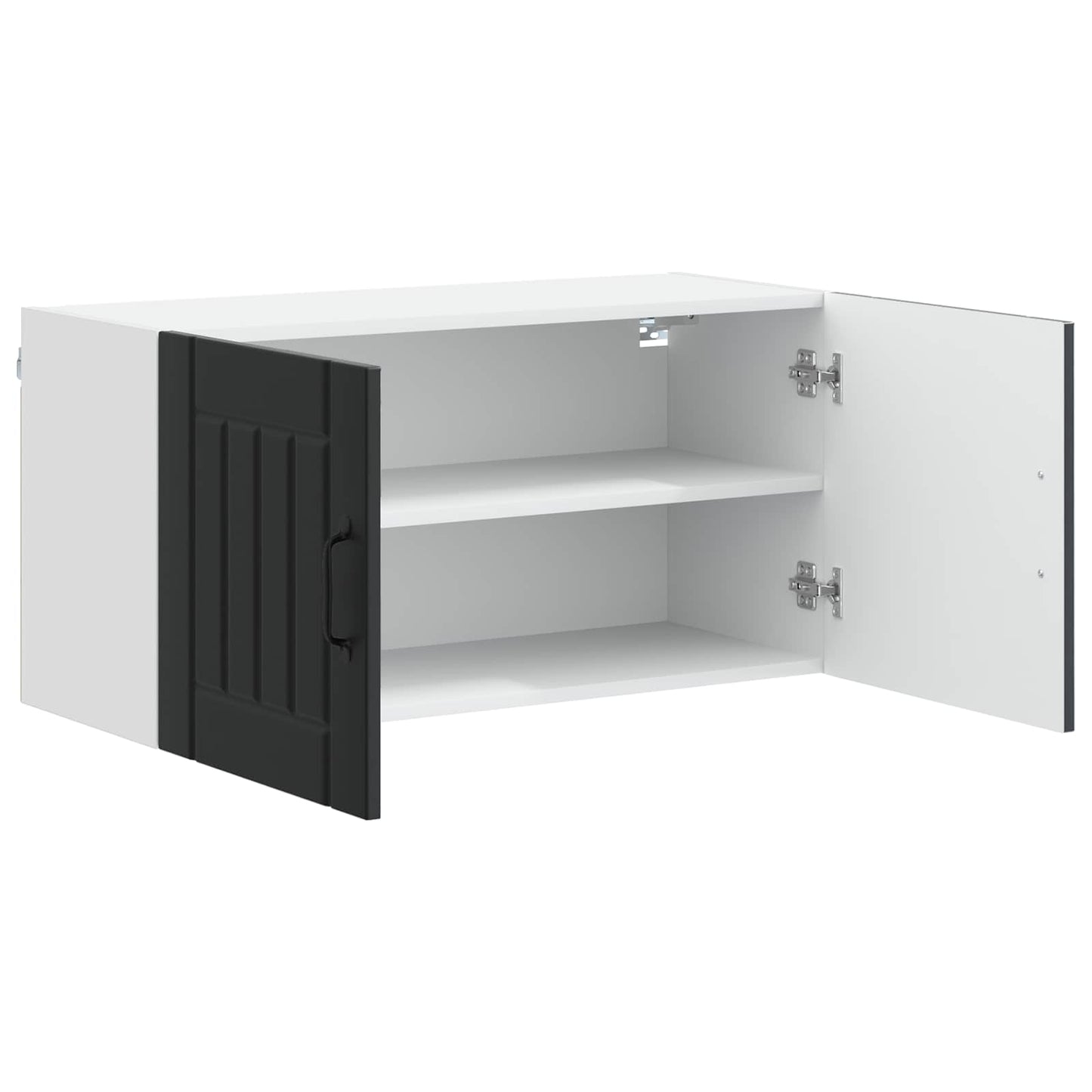 vidaXL Küchenschrank Schwarz 80 x 31 x 40 cm Holzwerkstoff