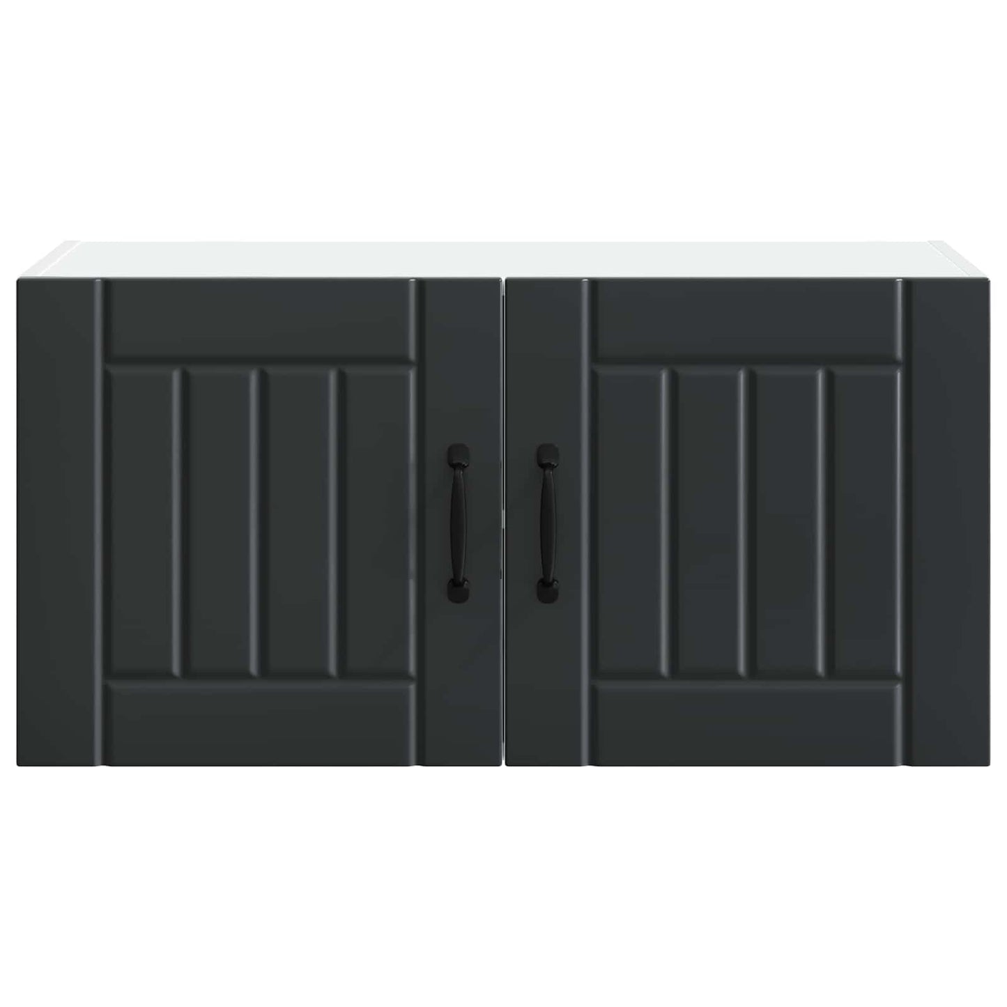 vidaXL Küchenschrank Schwarz 80 x 31 x 40 cm Holzwerkstoff