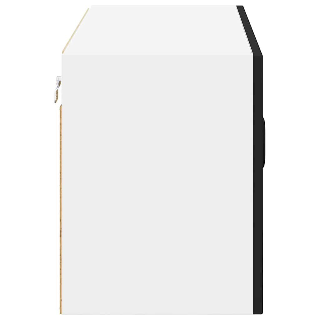vidaXL Küchenschrank Schwarz 80 x 31 x 40 cm Holzwerkstoff
