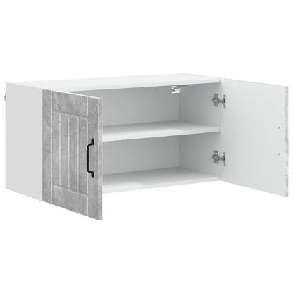 vidaXL Küchenschrank Beton Grau 80 x 31 x 40 cm Holzwerkstoff