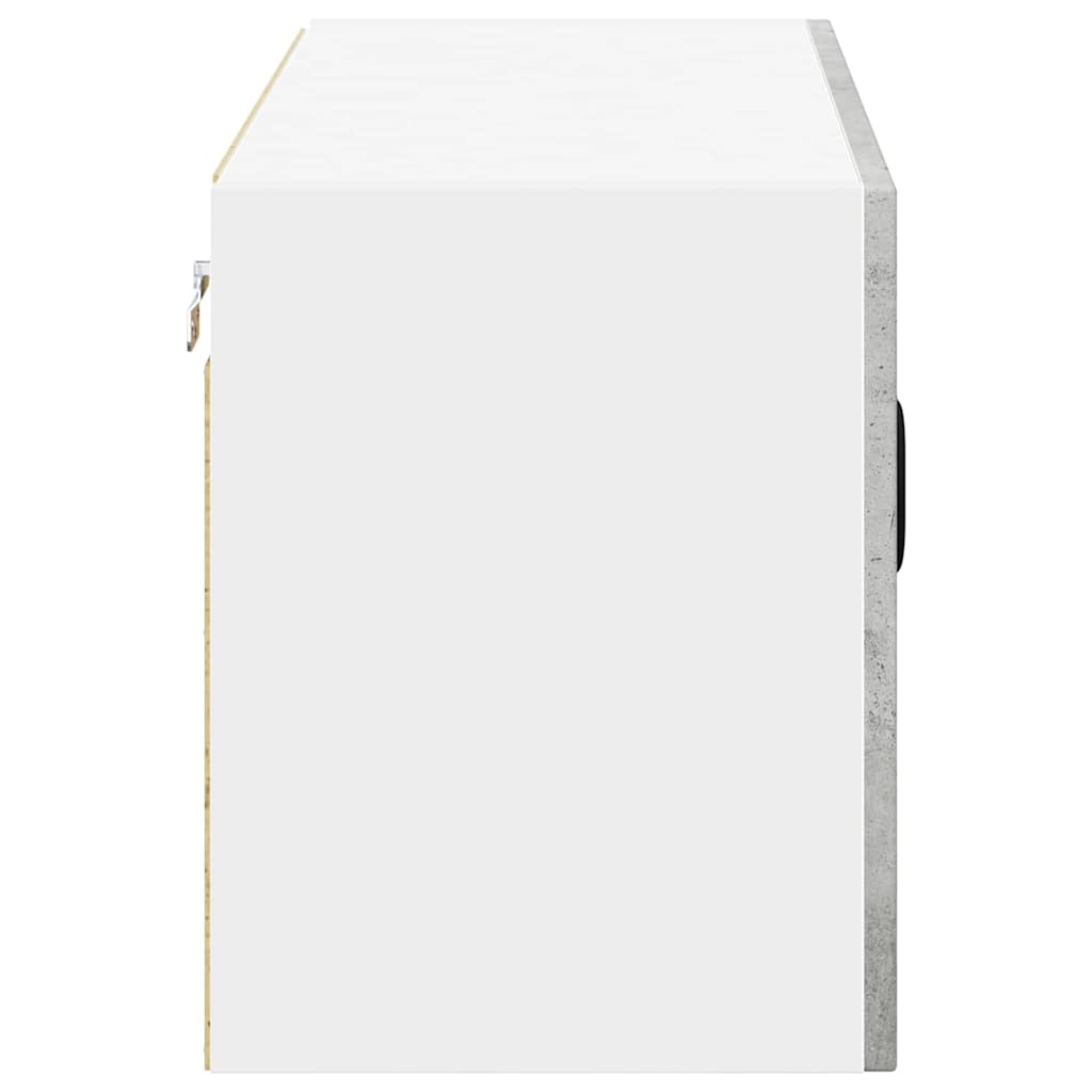 vidaXL Küchenschrank Beton Grau 80 x 31 x 40 cm Holzwerkstoff