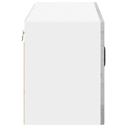 vidaXL Küchenschrank Beton Grau 80 x 31 x 40 cm Holzwerkstoff