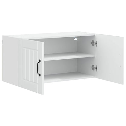 vidaXL Küchenschrank Hochglanz Weiß 80 x 31 x 40 cm Holzwerkstoff