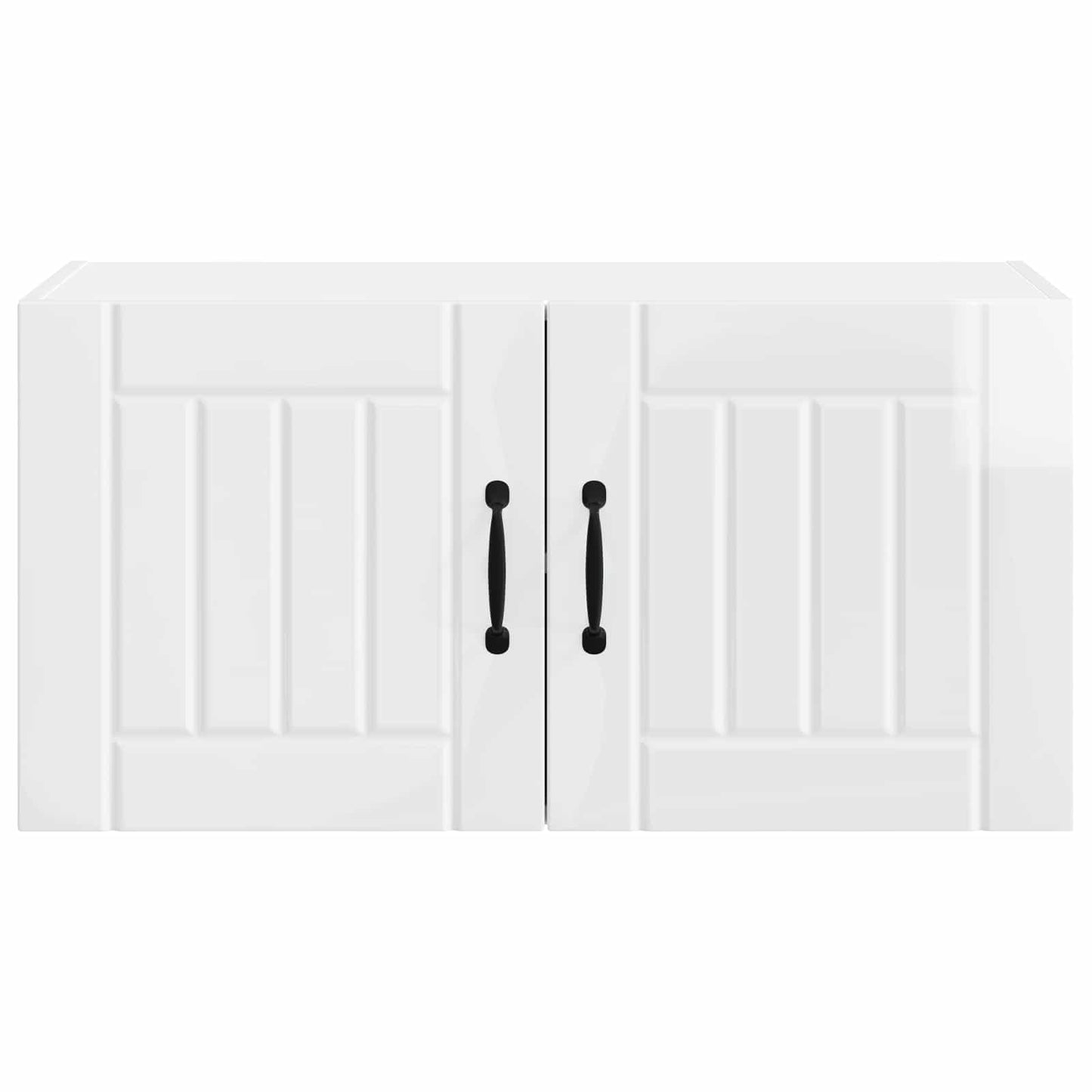 vidaXL Küchenschrank Hochglanz Weiß 80 x 31 x 40 cm Holzwerkstoff