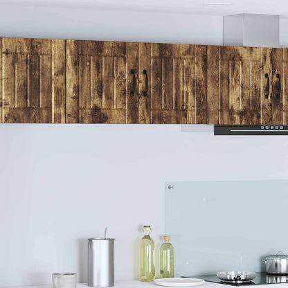 vidaXL Küchenschrank Geräucherte Eiche 80 x 31 x 40 cm Holzwerkstoff