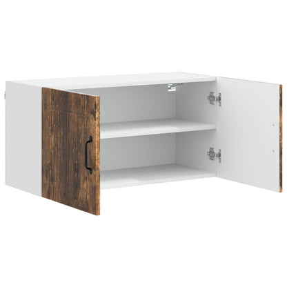 vidaXL Küchenschrank Geräucherte Eiche 80 x 31 x 40 cm Holzwerkstoff