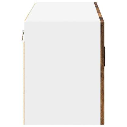 vidaXL Küchenschrank Geräucherte Eiche 80 x 31 x 40 cm Holzwerkstoff