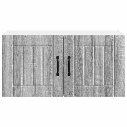 vidaXL Küchenschrank Graues Sonoma 80 x 31 x 40 cm Holzwerkstoff