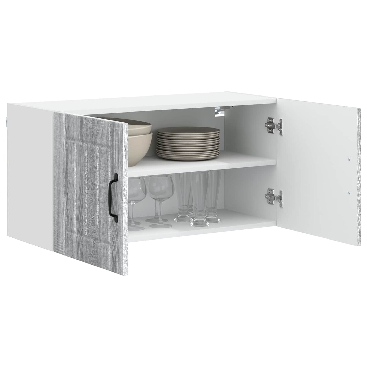 vidaXL Küchenschrank Graues Sonoma 80 x 31 x 40 cm Holzwerkstoff