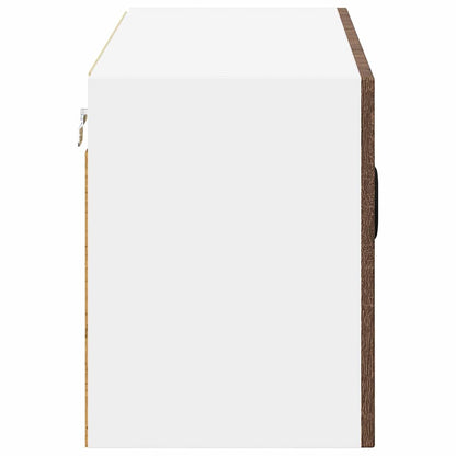 Küchenschrank Braun Eichen-Optik 80 x 31 x 40 cm Holzwerkstoff