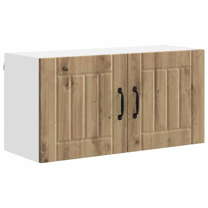 Küchenschrank Artisan-Eiche 80 x 31 x 40 cm Holzwerkstoff