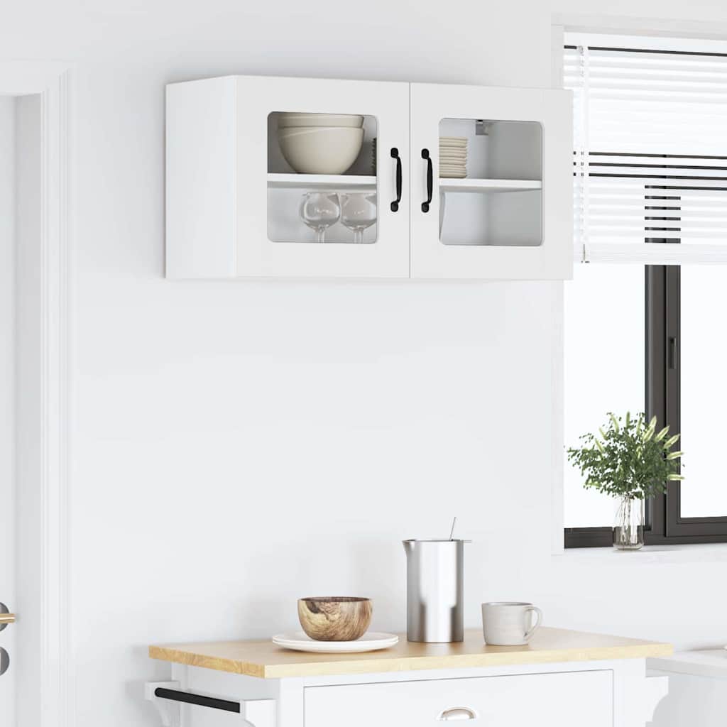 vidaXL Küchenschrank Weiß 80 x 31 x 40 cm Holzwerkstoff