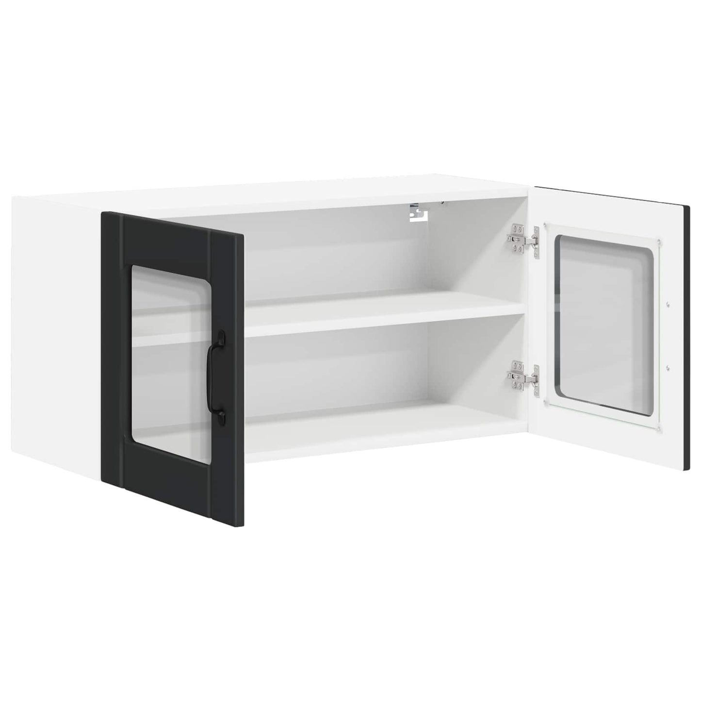 vidaXL Küchenschrank Schwarz 80 x 31 x 40 cm Holzwerkstoff