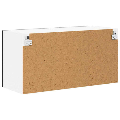 vidaXL Küchenschrank Schwarz 80 x 31 x 40 cm Holzwerkstoff