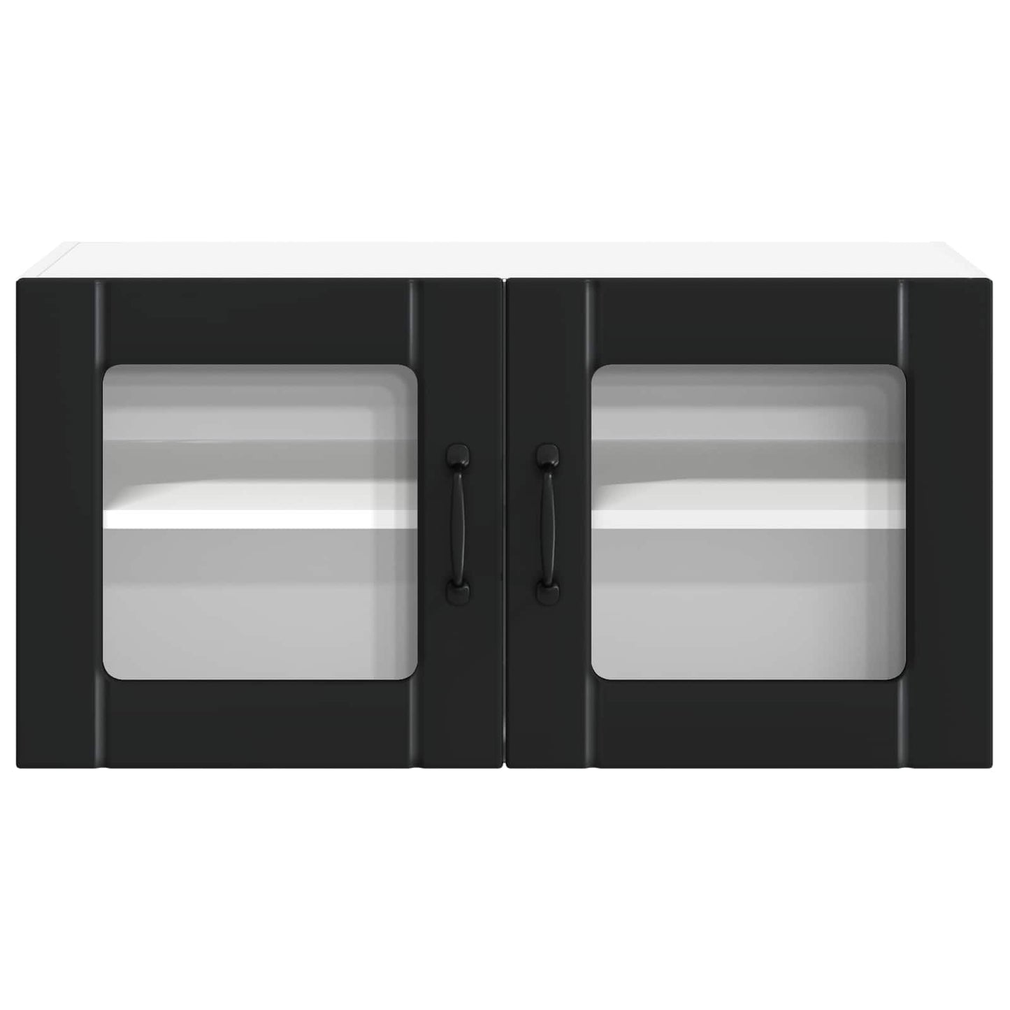 vidaXL Küchenschrank Schwarz 80 x 31 x 40 cm Holzwerkstoff