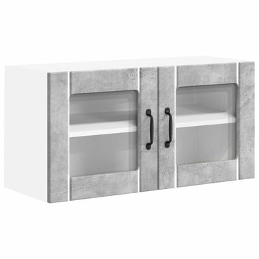 vidaXL Küchenschrank Beton Grau 80 x 31 x 40 cm Holzwerkstoff