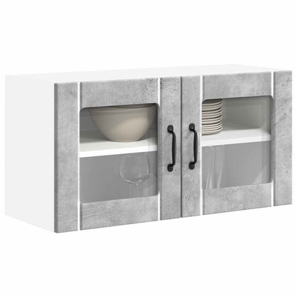 vidaXL Küchenschrank Beton Grau 80 x 31 x 40 cm Holzwerkstoff