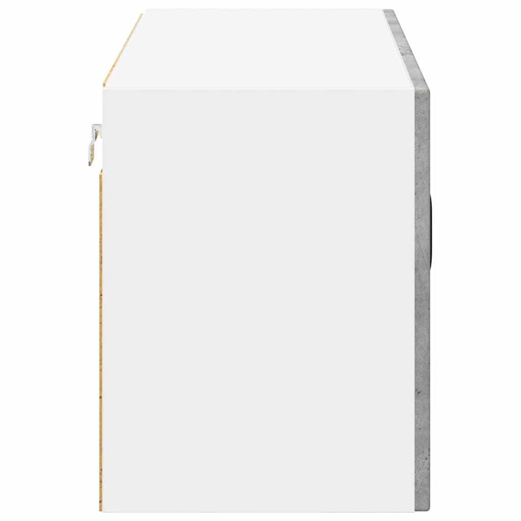 vidaXL Küchenschrank Beton Grau 80 x 31 x 40 cm Holzwerkstoff