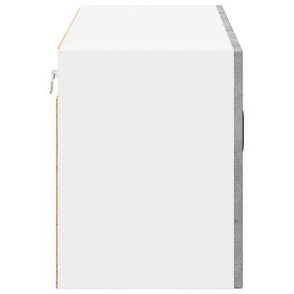vidaXL Küchenschrank Beton Grau 80 x 31 x 40 cm Holzwerkstoff